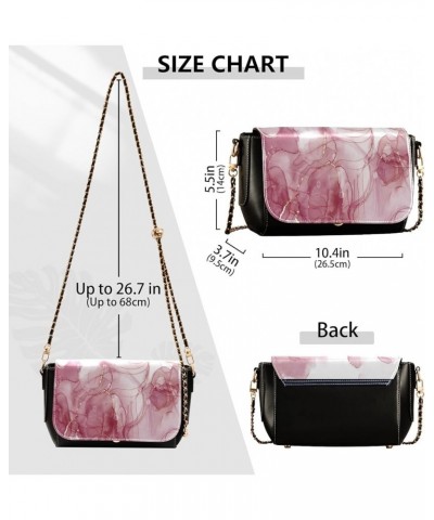 Crossbody Bags for Women Trendy Women's Black Shoulder Bag Small PU Leather Flap Cross Body Bag Handbags Pattern12 $22.13 Cro...