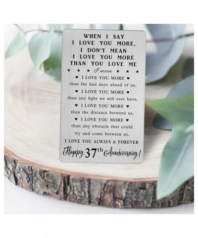 26th Anniversary Card Gifts for Women Couple, 26th 26 Year Anniversary Romantic Wallet Card Gifts for Wife 37 Year $10.43 Wal...