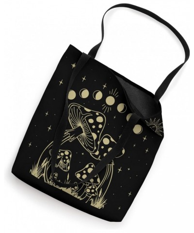 Cottagecore Dark Academia Witchy Goth Mushroom Celestial Tote Bag $14.76 Totes