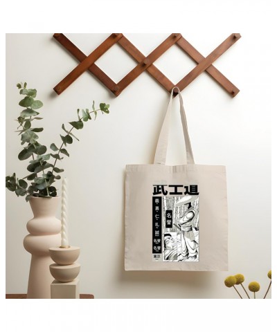 Impressive Samurai Gifts for Japanese Culture Lovers and Sweas Natural White Multicolor Canvas Tote Bag 294 $15.30 Totes