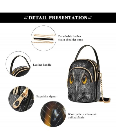 Crossbody Bags For Women Crossbody Bag Leather Chain Strap Multi Zipper Pockets Phone Purses Handbag Shoulder Bag Color 15 $1...