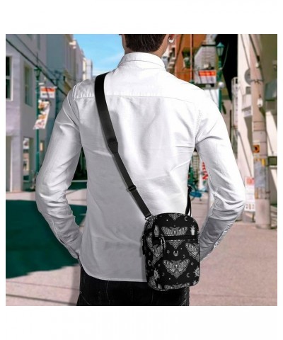 Small Canvas Messenger Bag Casual Shoulder Bag Travel Chest Bag Crossbody Bag Color209 $16.11 Crossbody Bags