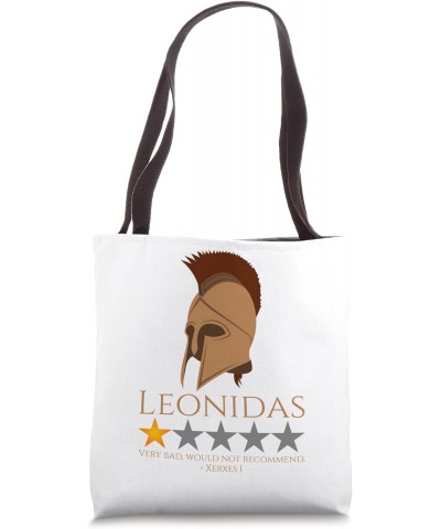 Thermopylae - Leonidas - Ancient Greek History - Persian War Tote Bag $14.14 Totes