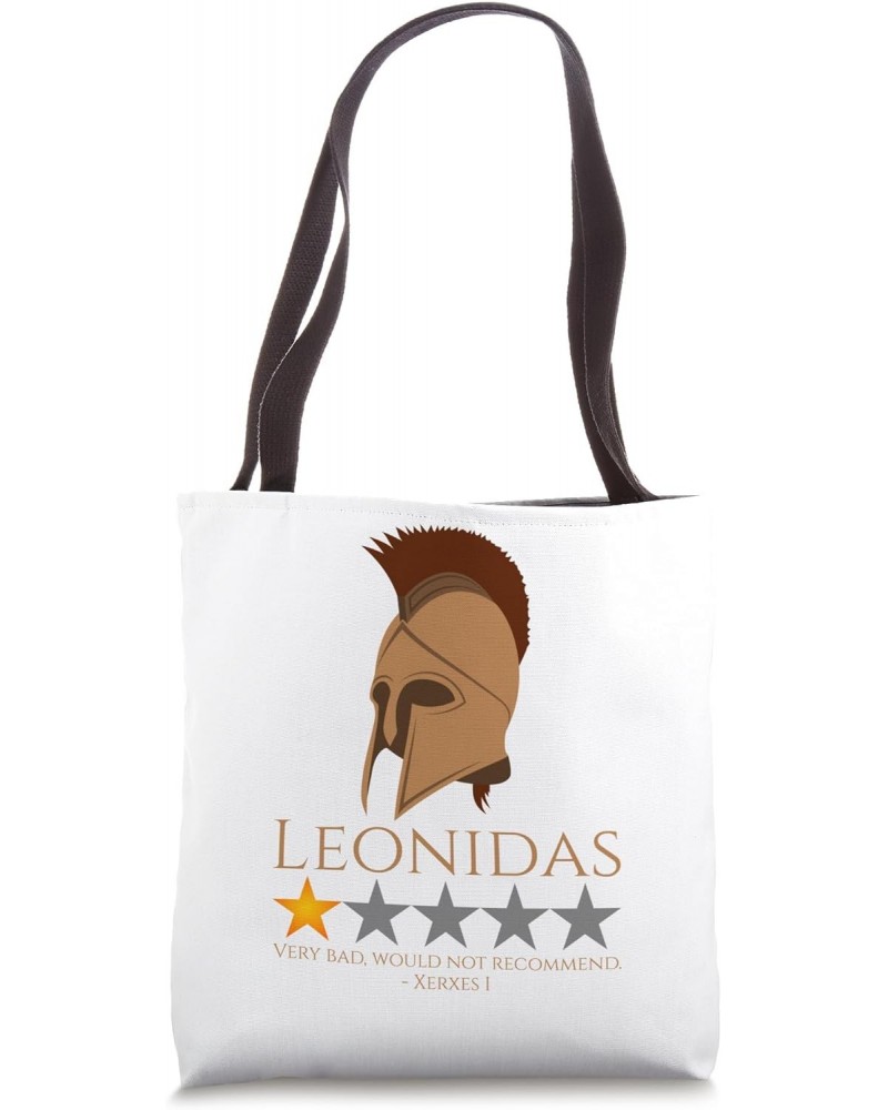 Thermopylae - Leonidas - Ancient Greek History - Persian War Tote Bag $14.14 Totes