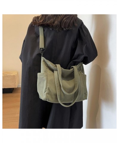 Adjustable Strap Crossbody Sling Bag Large Capacity Zipper Shoulder Bag Women Multi Pocket Handbag Satchel Hobo Bag Fa Green ...