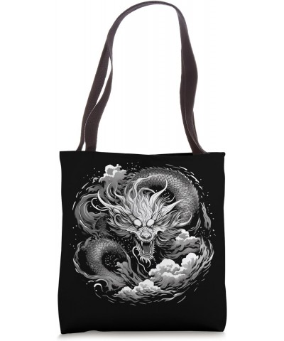 Chinese Lunar Year of the Dragon Zodiac Sign, art Tote Bag $12.41 Totes