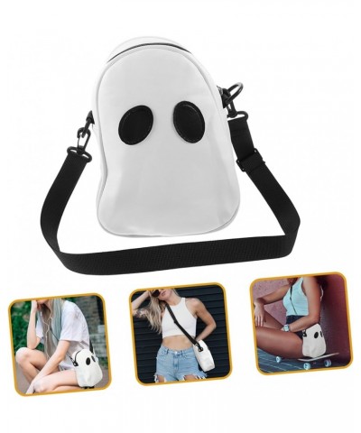 Messanger Bags Purse Bags for Storage Crossbody Pouch Workbag White Tote Purse White Handbag Woman White $9.45 Crossbody Bags