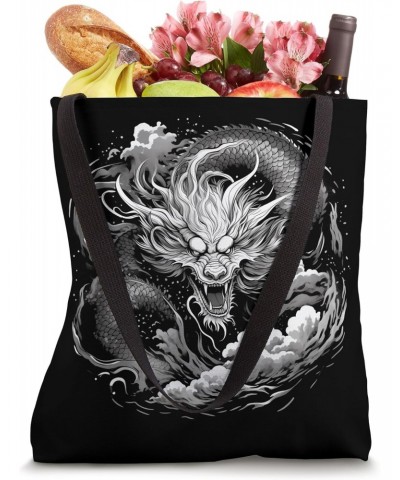 Chinese Lunar Year of the Dragon Zodiac Sign, art Tote Bag $12.41 Totes