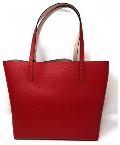 Kate Spade Marina Lakeland Drive Reversible Leather Tote Bag in Hot Chili/Warm Vellum $76.26 Totes