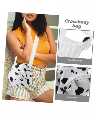 Cow Messenger Bag Portable Shoulder Bag Crossbody Purse for Women Portable Crossbody Purse Cute Crossbody Bag Small Purse for...