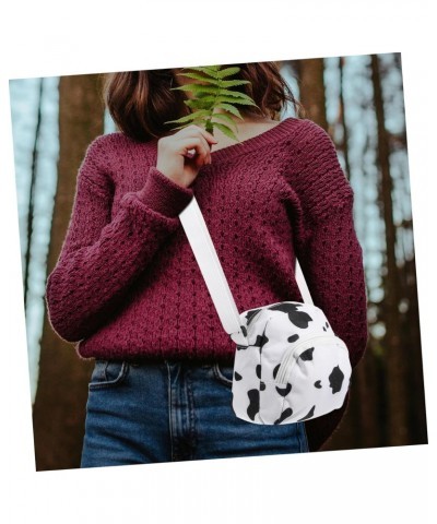 Cow Messenger Bag Portable Shoulder Bag Crossbody Purse for Women Portable Crossbody Purse Cute Crossbody Bag Small Purse for...