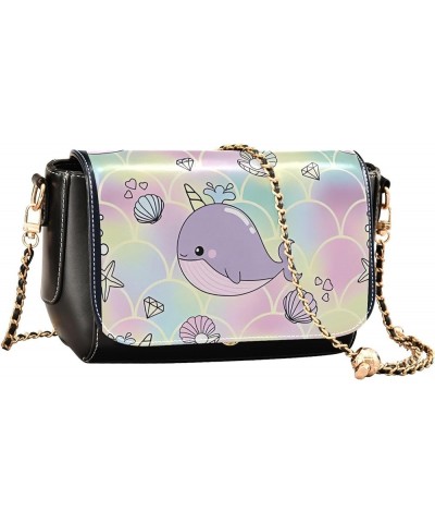 Magic Sun Moon Clouds Sky PU Leather Shoulder Bag Waterproof Women Crossbody Bag Purses Tote Satchel with Chain Strap Cute Na...