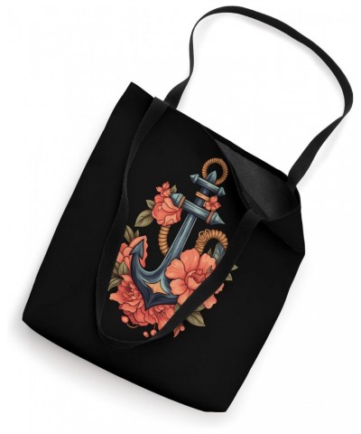 Maritime Nautical Ocean Sailor Ship Anchor Boating Tote Bag $13.61 Totes