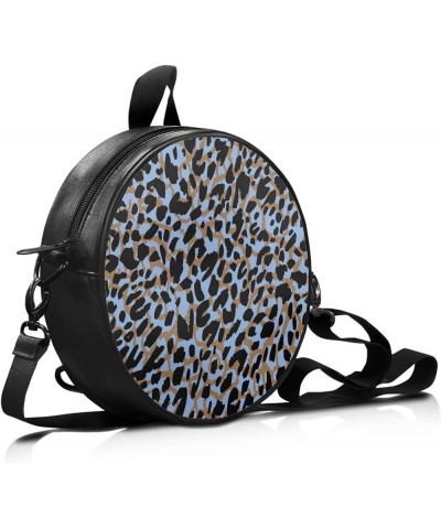 Leather Handbags for Women Retro Mini Handbag Shoulder Bag Ladies Crossbody Tote Handbag Small Travel Bags Leopard Printing $...