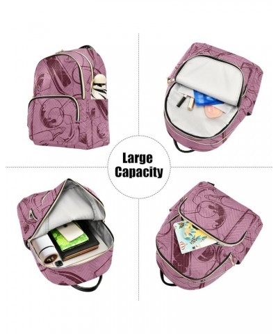 Small Backpack for Women Travel Bag Wine Glasses and Bottles Daypack Purse Fashion Shoulder Bag Rucksack Small A62 $12.74 Bac...