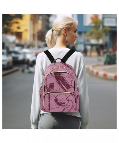 Small Backpack for Women Travel Bag Wine Glasses and Bottles Daypack Purse Fashion Shoulder Bag Rucksack Small A62 $12.74 Bac...