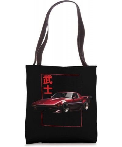 JDM Tuning Vintage Car Designs Drifting Motorsport Retro Car Tote Bag $11.50 Totes