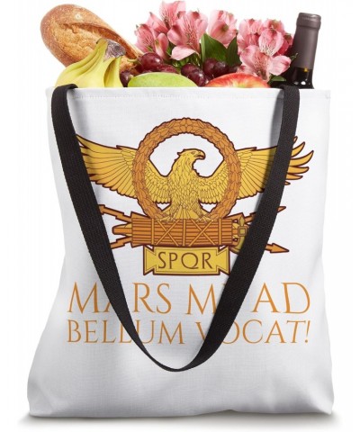 Classical Latin - Mars Me Ad Bellum Vocat! - Ancient Rome Tote Bag $16.44 Totes