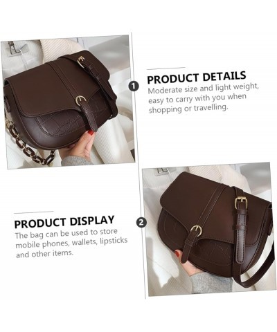 2pcs Shoulder Bags Shoulder Sling Bag for Women Pu Shoulder Bag Tote Satchel Shoulder Bag Pu Crossbody Coffeex2pcs $15.60 Cro...