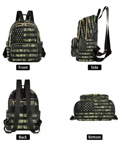 Fashion Backpack Mini Backpack Purse Casual Daily Backpack American Flag Camouflage for Travel for College Work Small $15.20 ...