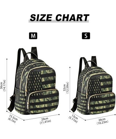 Fashion Backpack Mini Backpack Purse Casual Daily Backpack American Flag Camouflage for Travel for College Work Small $15.20 ...