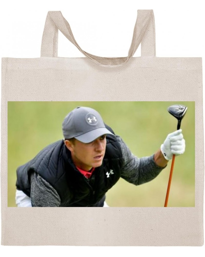 Jordan Spieth - Cotton Photo Canvas Grocery Tote Bag IDPP908225 $14.88 Totes