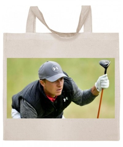 Jordan Spieth - Cotton Photo Canvas Grocery Tote Bag IDPP908225 $14.88 Totes