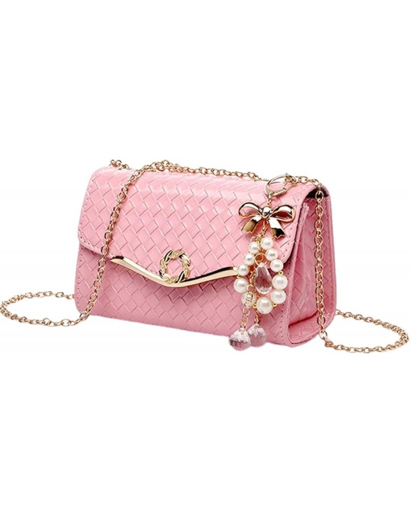 Ladies Fshionable Rhombus Chain Bag Wallet Small Square Bag Shoulder Messenger Bag 2xiaohaozise $24.70 Totes