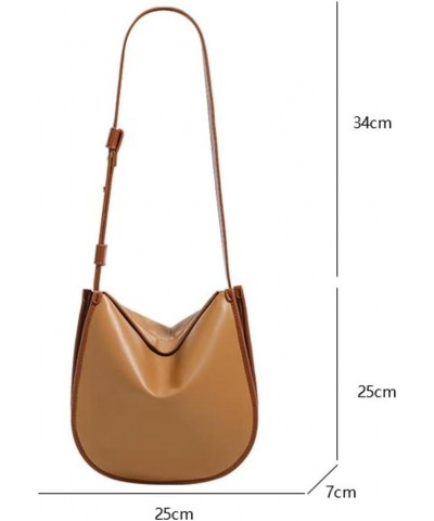 Elegant Crossbody Bags for Women Saddle Purse Hobo Bag Designer Handbags Floppy Shoulder Bag Casual Trips Work 2024 Brown $34...