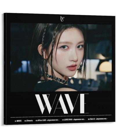 Gaeul Ive Kpop Wave Teaser Cute Canvas Poster Bedroom Decor Sports Landscape Office Room Decor Poster Gift 12x12inch(30x30cm)...