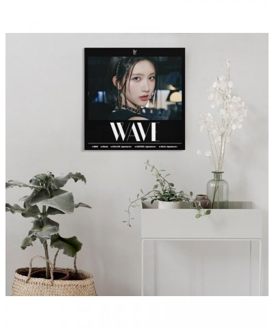 Gaeul Ive Kpop Wave Teaser Cute Canvas Poster Bedroom Decor Sports Landscape Office Room Decor Poster Gift 12x12inch(30x30cm)...