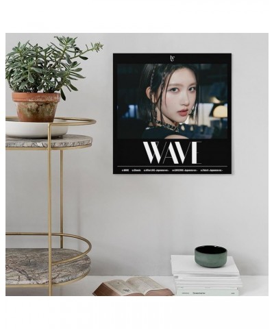 Gaeul Ive Kpop Wave Teaser Cute Canvas Poster Bedroom Decor Sports Landscape Office Room Decor Poster Gift 12x12inch(30x30cm)...