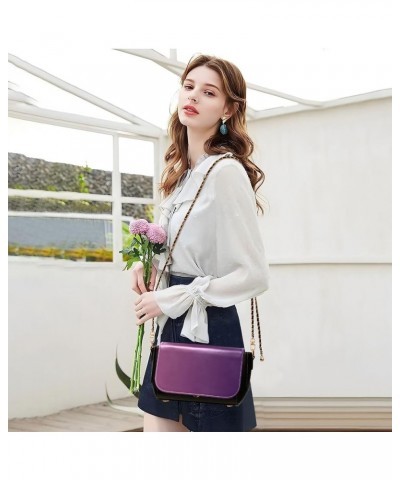 Gradient Crossbody Bags for Women Small Crossbody Purses with Metal Chain Cell Phone Purse for Women Multicoloured003 $20.00 ...