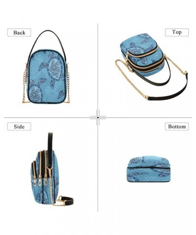 Crossbody Bags For Women Crossbody Bag Leather Chain Strap Multi Zipper Pockets Phone Purses Handbag Shoulder Bag Color 16 $1...