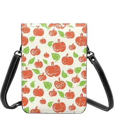 Womens Crossbody Bags Halloween Pumpkin Cat Print Phone Bag Wallet Purses Adjustable Strap Apple Pattern (1) $17.09 Crossbody...