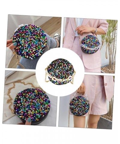 colorful sequin bag crossbody purses for women crossbody bag for women white crossbody bags for women Blackx3pcs $11.91 Cross...