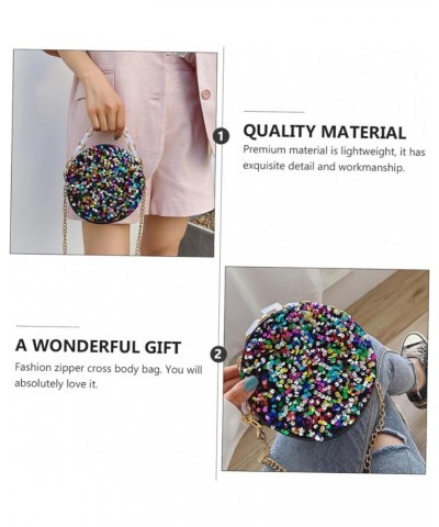 colorful sequin bag crossbody purses for women crossbody bag for women white crossbody bags for women Blackx3pcs $11.91 Cross...