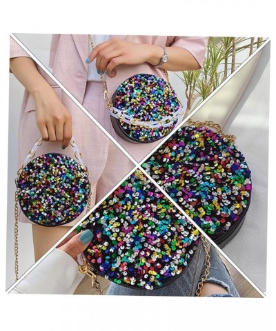 colorful sequin bag crossbody purses for women crossbody bag for women white crossbody bags for women Blackx3pcs $11.91 Cross...