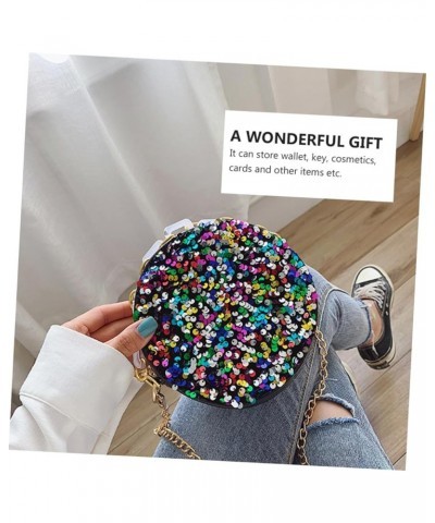 colorful sequin bag crossbody purses for women crossbody bag for women white crossbody bags for women Blackx3pcs $11.91 Cross...