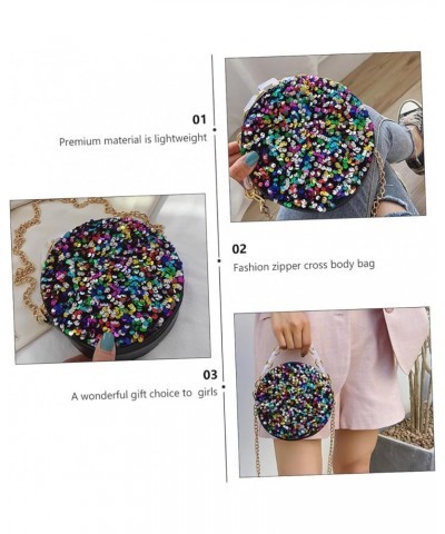 colorful sequin bag crossbody purses for women crossbody bag for women white crossbody bags for women Blackx3pcs $11.91 Cross...