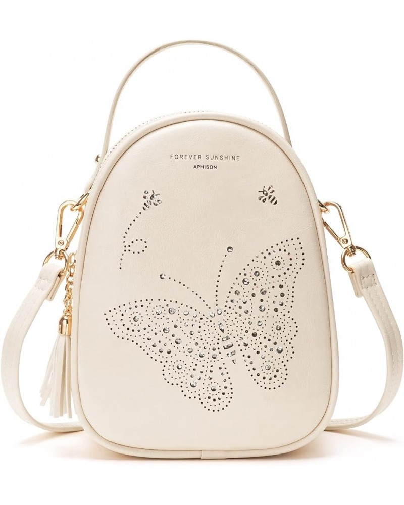 Small Satchel Bags Shoulder Purse Crossbody Bags for Women Trendy 004-white-1 $10.80 Backpacks