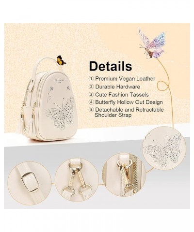 Small Satchel Bags Shoulder Purse Crossbody Bags for Women Trendy 004-white-1 $10.80 Backpacks