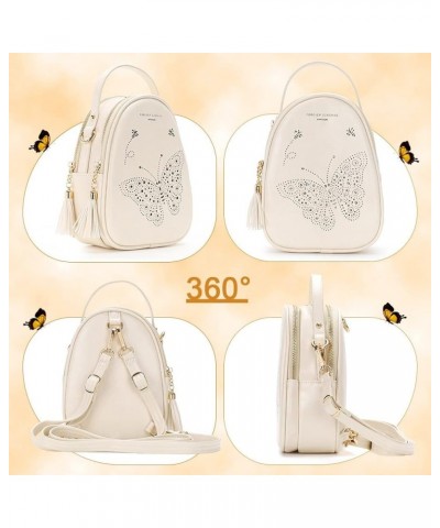 Small Satchel Bags Shoulder Purse Crossbody Bags for Women Trendy 004-white-1 $10.80 Backpacks