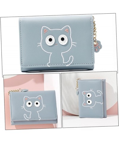 Kawaii Wallet 4pcs Kitten Girl Wallet Small Purses for Women Cat Pattern Holder s for Women Womens Small Wallet Cat Wallets f...