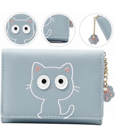 Kawaii Wallet 4pcs Kitten Girl Wallet Small Purses for Women Cat Pattern Holder s for Women Womens Small Wallet Cat Wallets f...