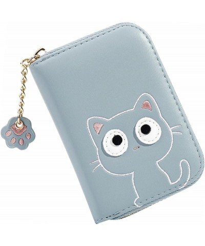 Kawaii Wallet 4pcs Kitten Girl Wallet Small Purses for Women Cat Pattern Holder s for Women Womens Small Wallet Cat Wallets f...