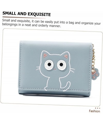 Kawaii Wallet 4pcs Kitten Girl Wallet Small Purses for Women Cat Pattern Holder s for Women Womens Small Wallet Cat Wallets f...