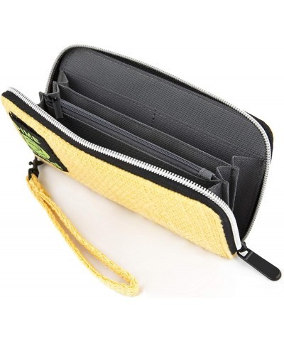 Wristlet Wallet - RFID-Blocking Carrying Case with Secure Zipper and Wristlet Loop Yellow $21.66 Wristlets