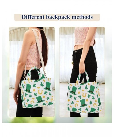 St Patrick's Day Seasonal Design Women's Tote Handbags Top Handle Satchel Shoulder Bag Crossbody Bag S $15.59 Totes