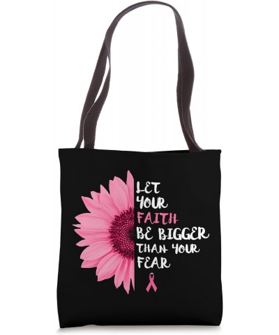 Breast Cancer Awareness Month Flower Pink Ribbon Women Tote Bag $16.52 Totes